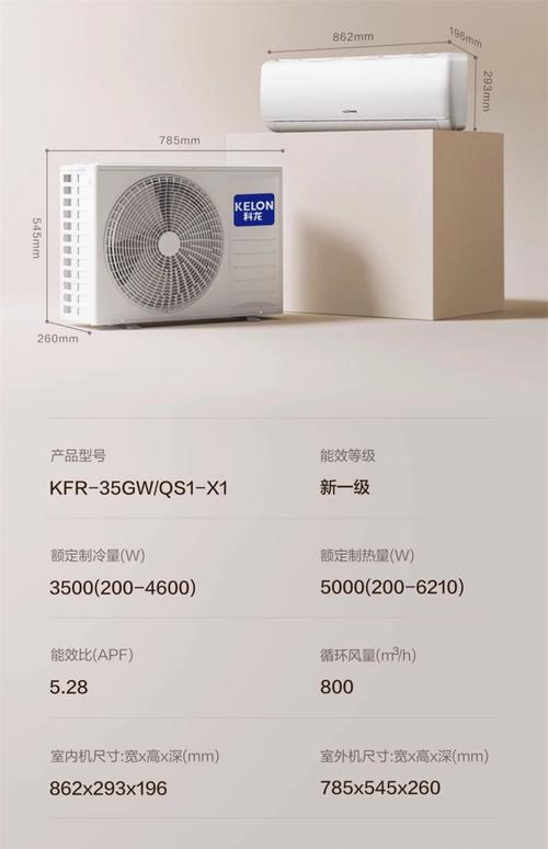 科龙静省电 QS 空调：磁悬浮科技邂逅复古美学，打造年轻人的极致静省之选