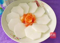 白萝卜开花的做法图解3