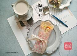 葱油饼牛排卷的做法图解8