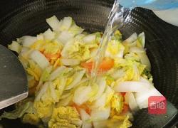 西红柿炒白菜的做法图解8