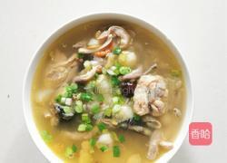 苦藠猪肚鸡汤的做法图解10