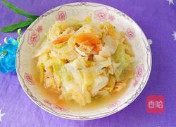 番茄炒莲花白的做法图解12