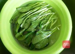 清炒菜心的做法图解2