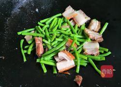 烧肉炒豆角的做法图解7