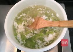 蛋白丝瓜枸杞汤的做法图解10