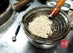 鸡丝扒郊菜的做法图解2