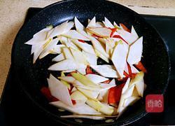 茭白炒五花肉(无油版)的做法图解8