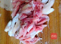 青笋炒肉丝的做法图解1
