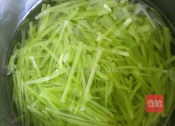 青笋炒肉丝的做法图解2