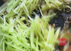 青笋炒肉丝的做法图解6