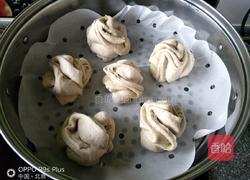 鸡油椒盐荞麦面花卷的做法图解10