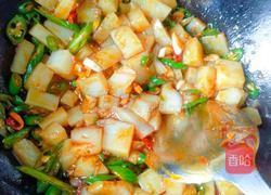 炒凉粉的做法图解5