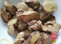 凉拌鸡肝的做法图解2