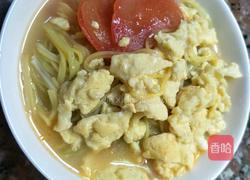 番茄鸡蛋蔬菜面的做法图解9