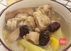 木瓜花生猪蹄汤的做法图解6