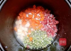 香肠焖饭的做法图解4