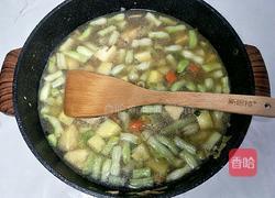 米饭素炖菜的做法图解8