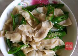 青椒豆皮的做法图解2