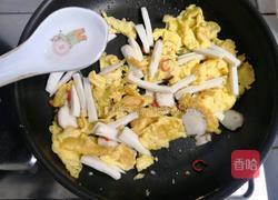 鲍菇炒蛋的做法图解12