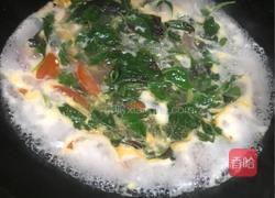 西红柿鸡蛋苋菜汤的做法图解5