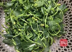 清蒸油菜花苔的做法图解2