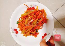 手残党必学的 爆炒红萝卜土豆丝的做法图解4