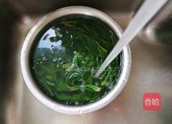 炝拌腐竹菠菜的做法图解5