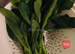 蒜泥菜心的做法图解1