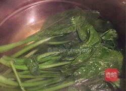 蒜泥菜心的做法图解2