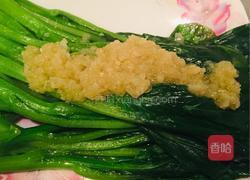 蒜泥菜心的做法图解4