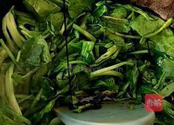菠菜独面筋的做法图解3