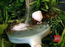 菠菜独面筋的做法图解5