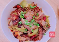 家常腊肉炒莴笋的做法图解10