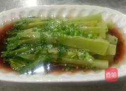 豉油笋尖的做法图解2