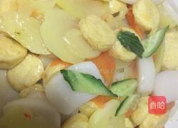 土豆年糕炒日本豆腐的做法图解12