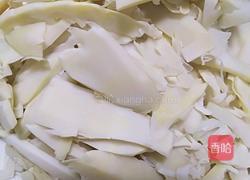 竹笋炒猪肉的做法图解2