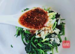 凉拌菠菜花生米的做法图解7