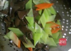 家常羊血烧莴笋的做法图解6