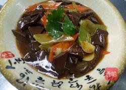 家常羊血烧莴笋的做法图解11