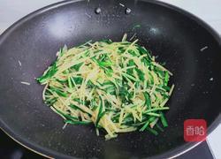 韭菜土豆丝的做法图解9