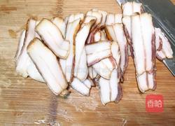 核桃花蒸腊肉的做法图解4