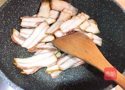 核桃花蒸腊肉的做法图解5