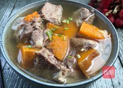 南瓜炖脊骨的做法图解9