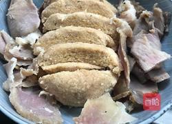 腊肉炖霉豆渣的做法图解4