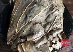 荷叶蒸腊鱼的做法图解9