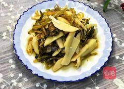 雪菜焖笋的做法图解1