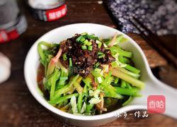 香菇酱菠菜根的做法图解10