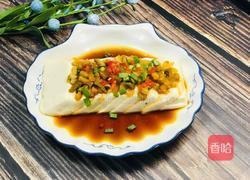 榨菜蒸豆腐的做法图解12