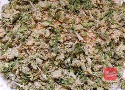 洋槐花渣豆腐的做法图解3