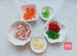肉末蒸香菇的做法图解4